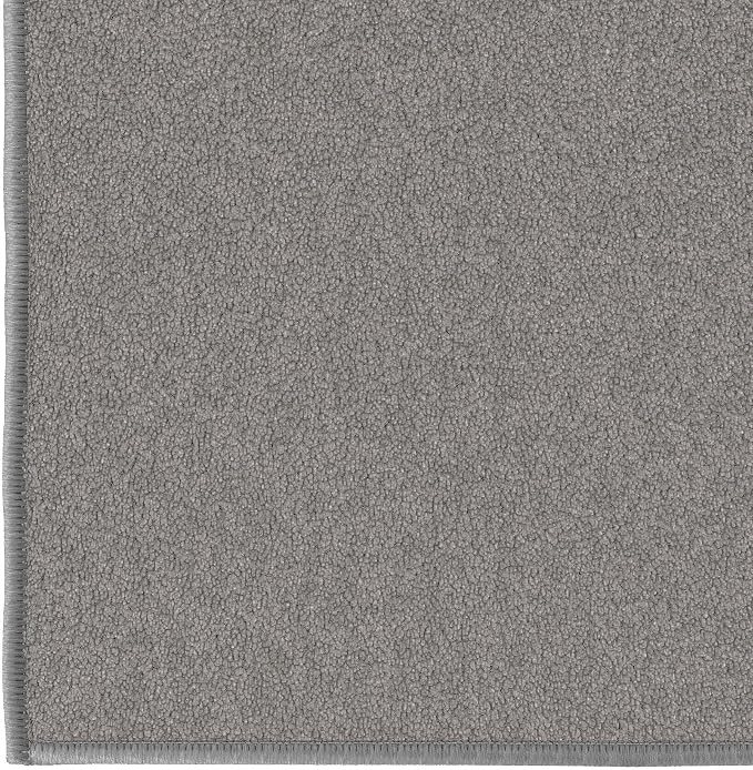 Ottomanson Hallway Runner Rug 1'10" x 6' Non Slip Solid Area Rugs Easy to Clean