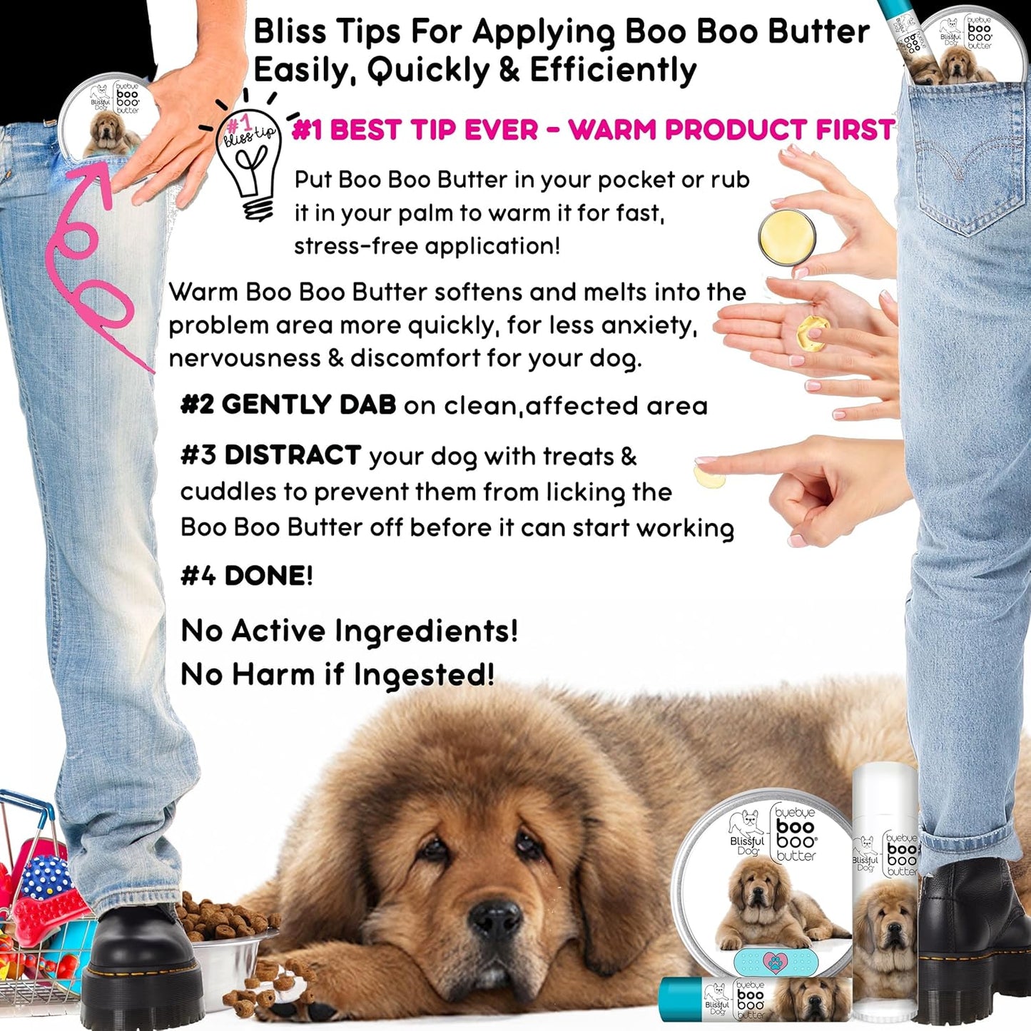 Tibetan Mastiff Boo Boo Butter, 8-Ounce