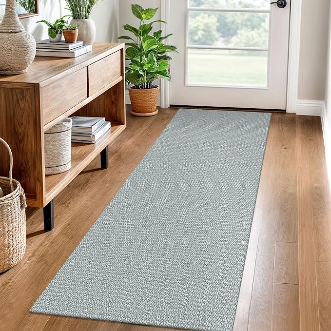 EARTHALL Washable Runner Rug 2x6 Ft Non Slip Runners