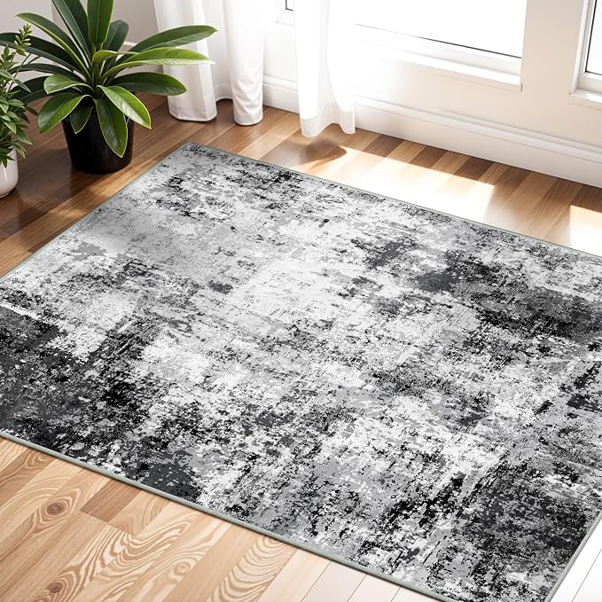2x3 Small Washable Area Rug: Non-Slip Indoor Door Mat