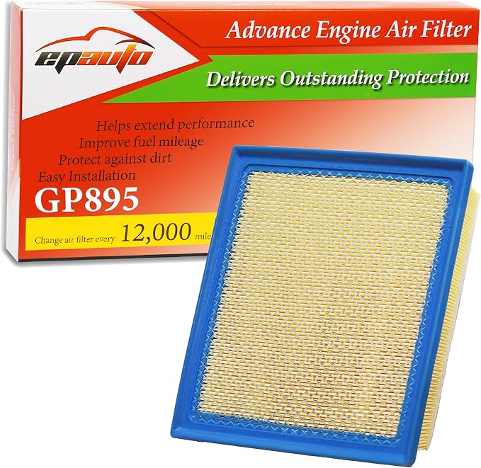 EPAuto GP895 Engine Air Filter, Replacement