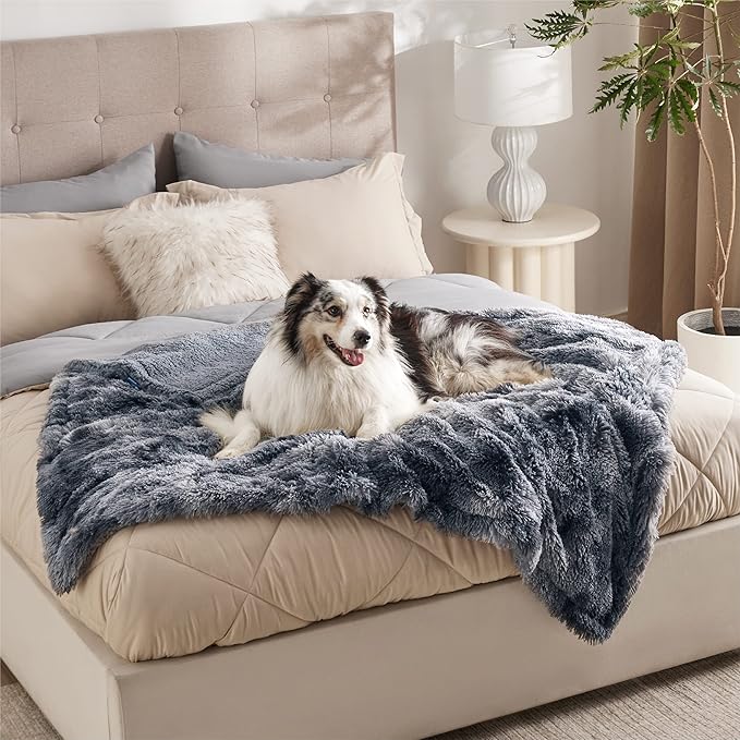 Bedsure Waterproof Dog Blankets for Large Dogs Calming Dog Bed for Extra Large Dogs