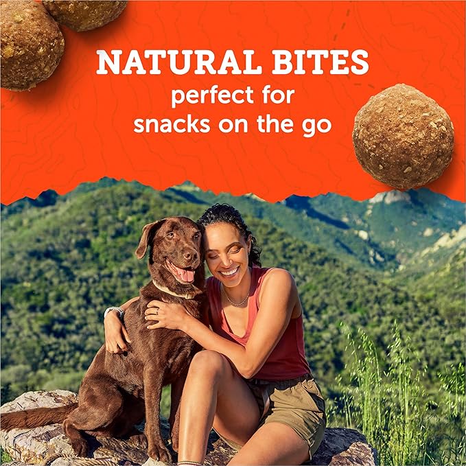 Zuke’s Adventure Bites Pet Treats for Dogs, Soft Dog Treats with Real Peanut Butter and Oats - 6 oz. Pouch