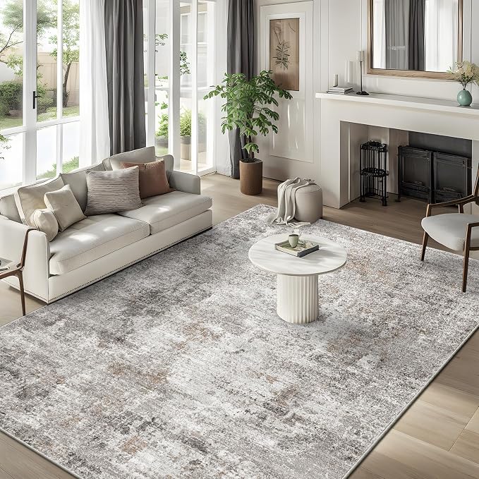 5x7 Non-Slip Machine Washable Area Rug