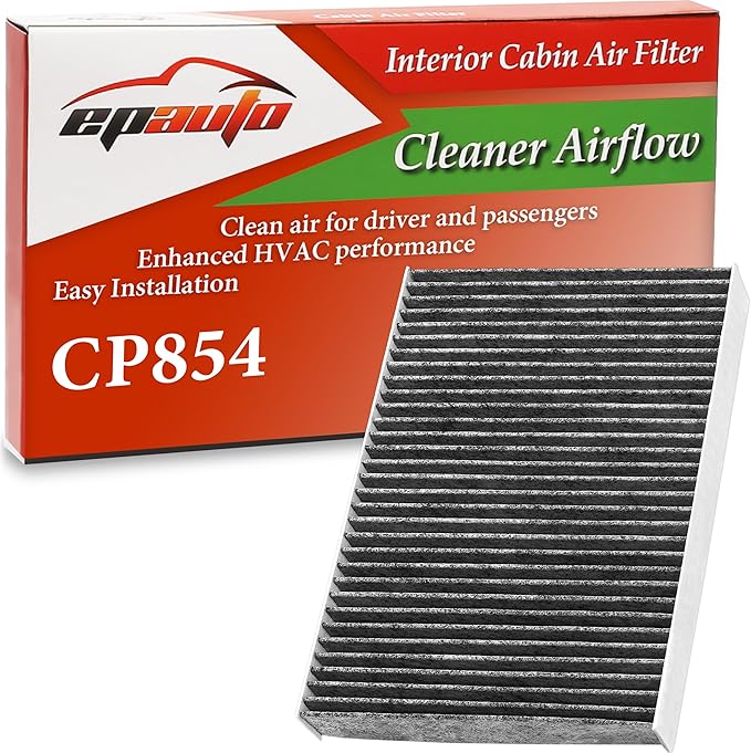 EPAuto CP854 Cabin Air Filter includes Activated Carbon Replacement