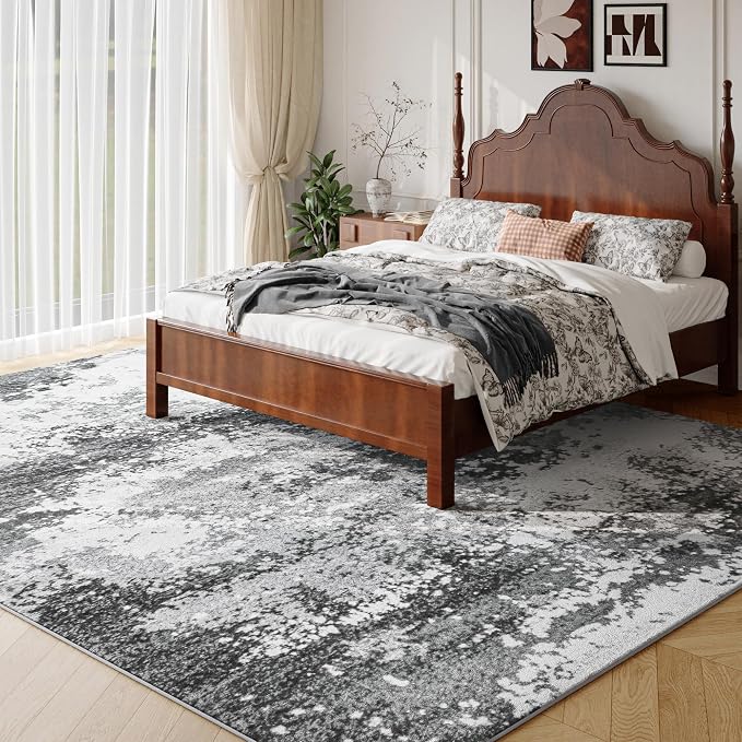 Washable Rug 10x14 Area Rugs for Living Room Bedroom Carpet, Dining Room Table