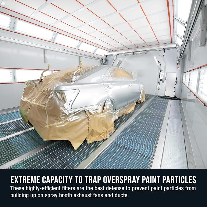Master Airbrush Elite Paint Spray Booth Exhaust Filter Roll 24" x 100'