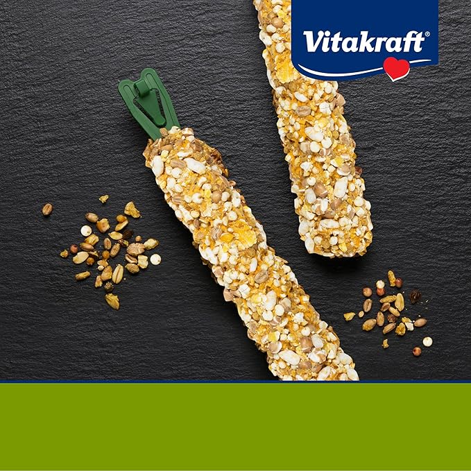Vitakraft Rabbit Popped Grains & Honey Treat Sticks 2 Pack, 3.0 Ounce