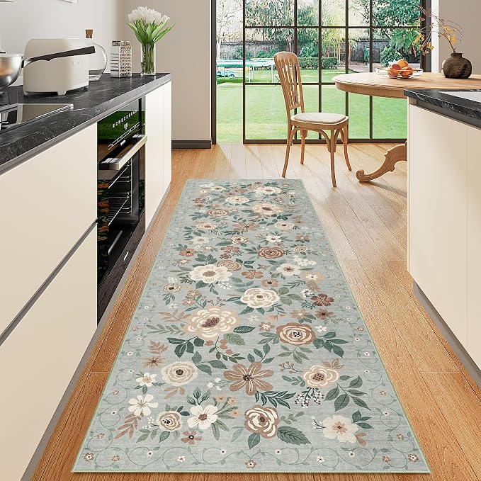 DUKINO Runner Rug, 2.6x8 Kitchen Rugs