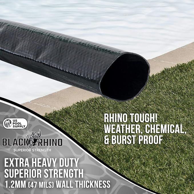 U.S. Pool Supply Pool Backwash Hose 2 Inch Diameter x 100 Feet