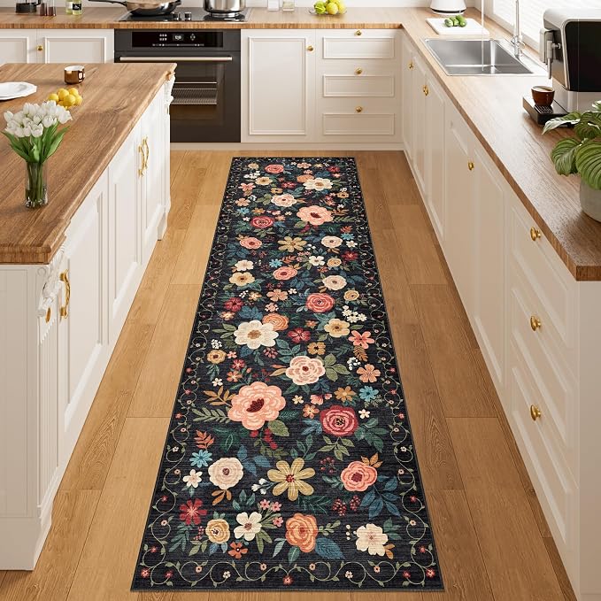 DUKINO Runner Rug, 2x10 Kitchen Runner Rug