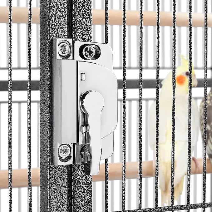 Yaheetech Wrought Iron Extra Large Bird Parakeet Cage with Detachable Stand for Cockatiel Sun Green Cheek Conure Lovebird Budgie Finch Canary Bird