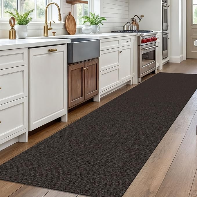 EARTHALL Washable Runner Rug 3x10 Ft Non Slip Runners
