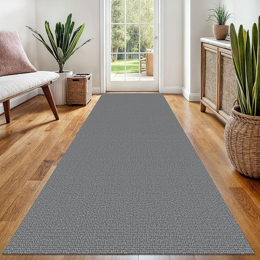 EARTHALL Washable Runner Rug 3x8 Ft Non Slip Runners