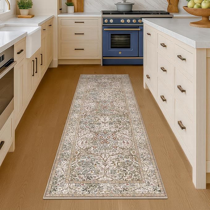 2x6 Washable Bathroom Runner Rug Non Slip