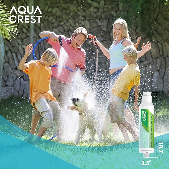 AQUACREST Garden Hose Water Filter