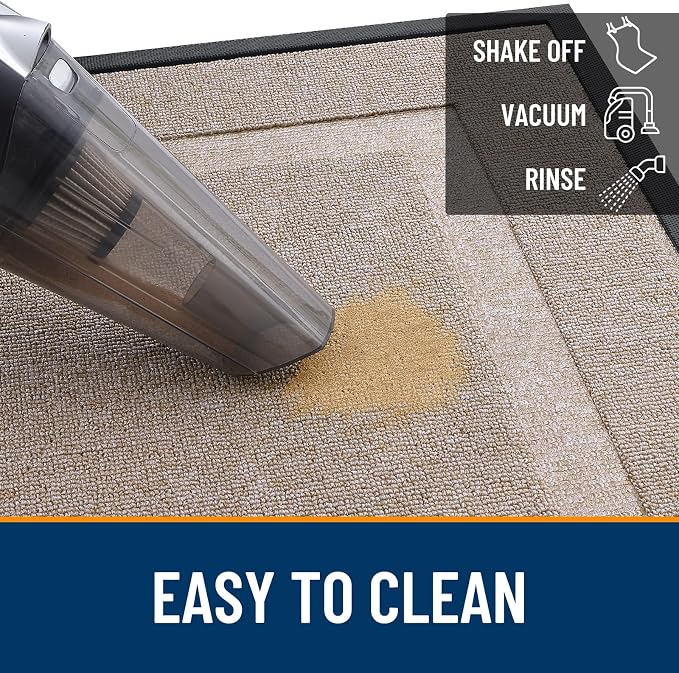 OLANLY Front Door Mat Indoor Outdoor Entrance, Waterproof All-Season,