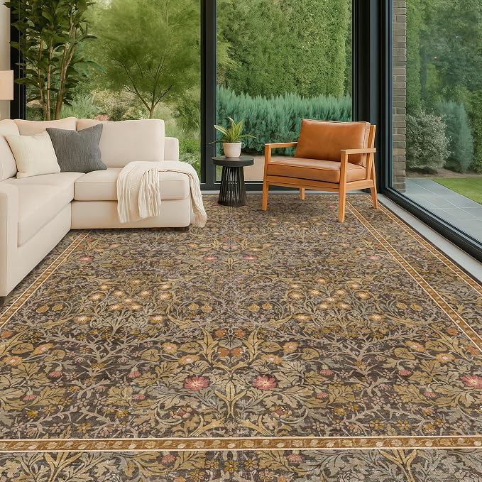 Washable 10x14 Living Room Rug
