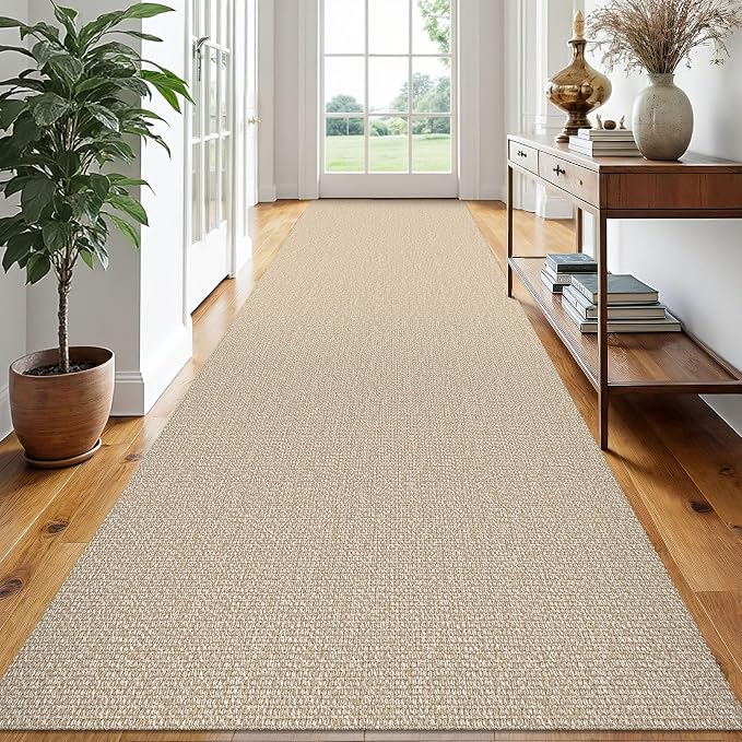 EARTHALL Extra Long Runner Rug 3x16 Ft Washable Runners