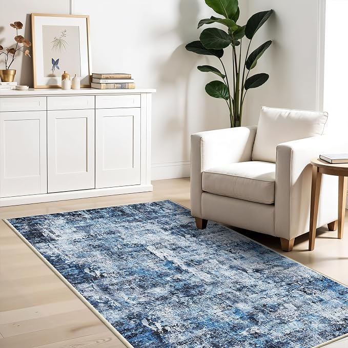 3x6 Washable Wide Runner Rug – Non-Slip Floor Carpet Runner