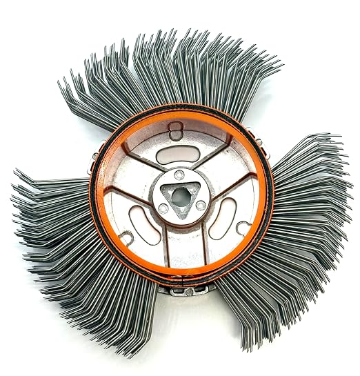 10PCS, Abrasive Carbon Steel Belt/Replacement Coarse Wire Wheel/Rust