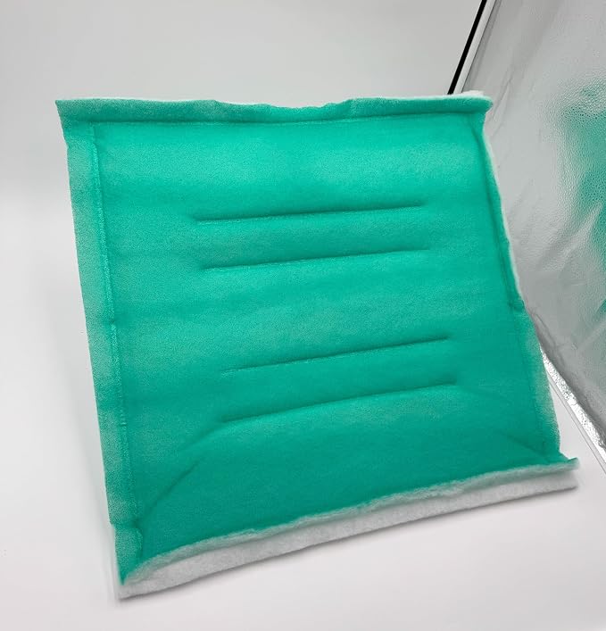 Paint Booth Intake Air Filter Panel, Crossdraft Spray Booth Filter Pad