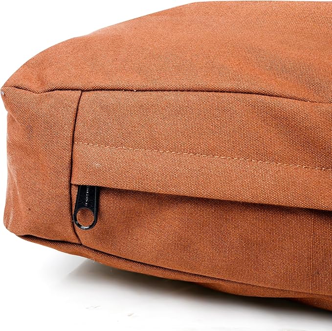WHITEDUCK Dog Bed Cover (Brown) 41" L x 33" W x 4.3" th (XL)