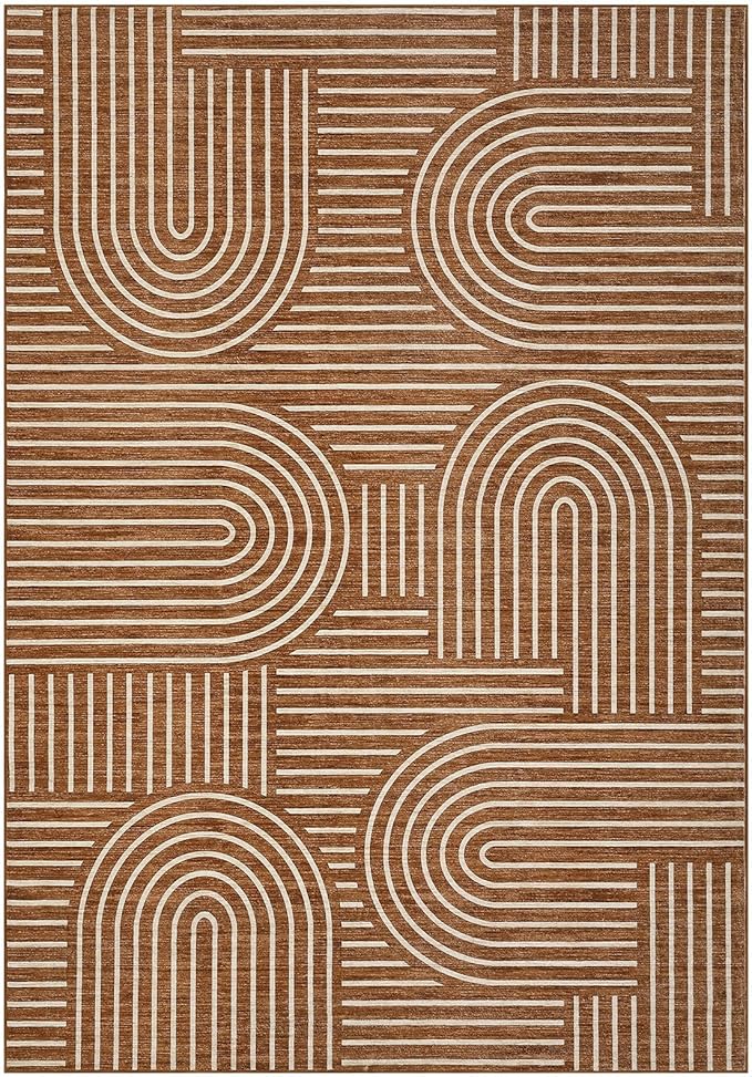 ROYHOME Washable Rug 8x10 Area Rugs