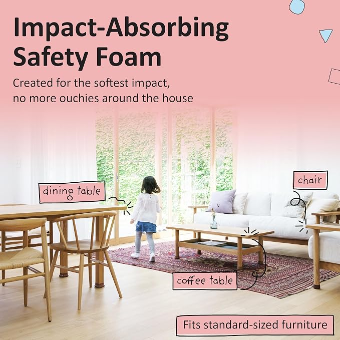 Bébé Earth Baby Proofing Edge and Corner Guard Protector Set