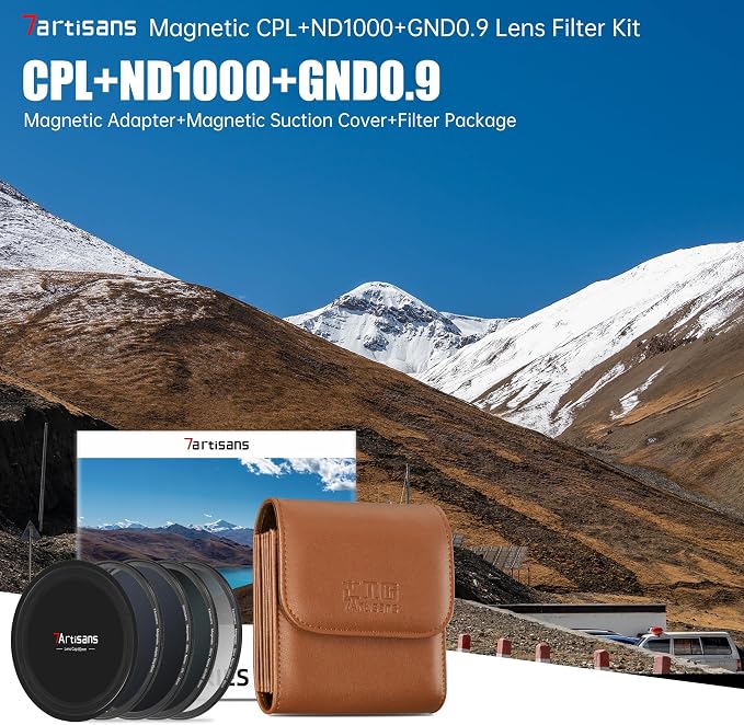 7artisans Nano Magnetic Filter UV Filter ND Light Reduction Filter/CPL