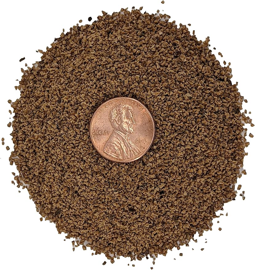 Premium Ground Walnut Shells Grit Size 18/40-5 lbs/2.3 kg - Medium to Fine Grit Walnut Shells for Tumbling, Blasting or Vibratory Use