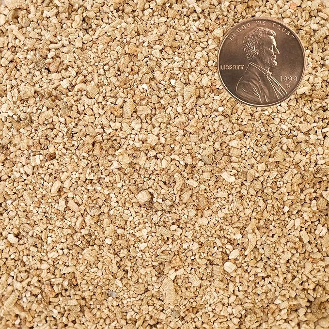 Organic Superfine Vermiculite for Indoor Gardening Plants and Mushrooms – Enhances Soil Aeration, Seed Germination, Rooting Cuttings – Small Packages and Bulk (Vermiculite Grade 1 - Superfine, 3 qts)