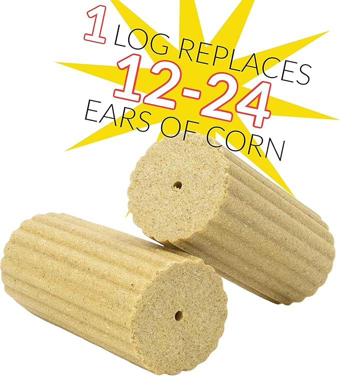 C&S Sweet Corn Squirrelog, 6-Pack Refill