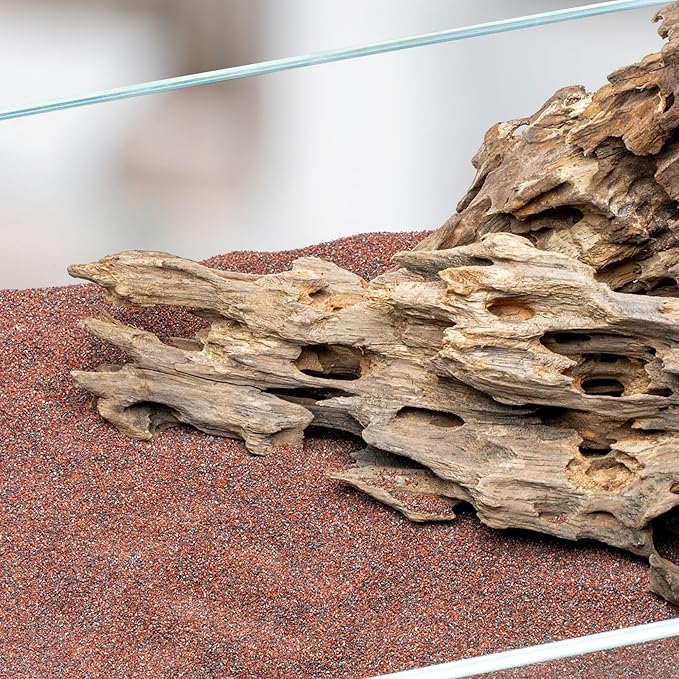 UNS Controsand - Pacifica, 8L - Natural Freshwater 0.4-0.9mm Dark Reddish Sand for Aquascaping Planted Tanks - Aquarium, Terrarium, Paludarium Substrate for Betta, Shrimp, Fish, Jumping Spider, Turtle