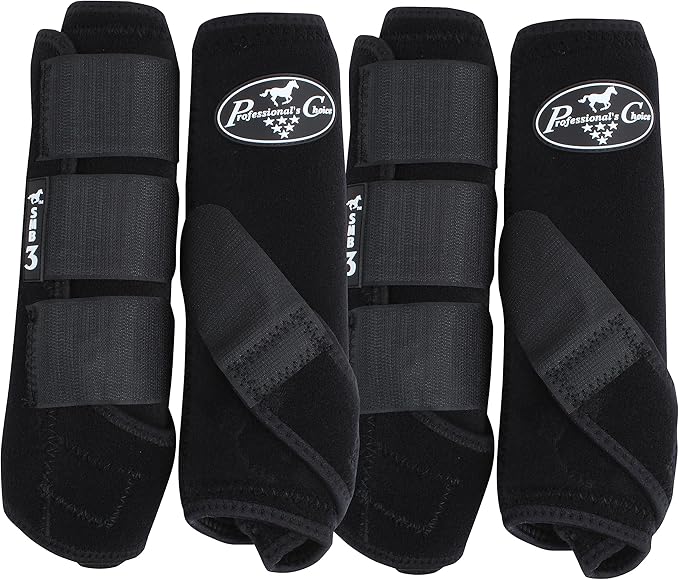 Professional's Choice SMB-3 Sports Medicine Boot | 360 Degrees of Impact Protection | Support for The Suspensory System | Value 4-Pack