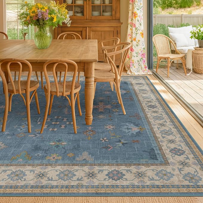 Hazo Haus Boho 9x12 Soft Rugs for Living Room
