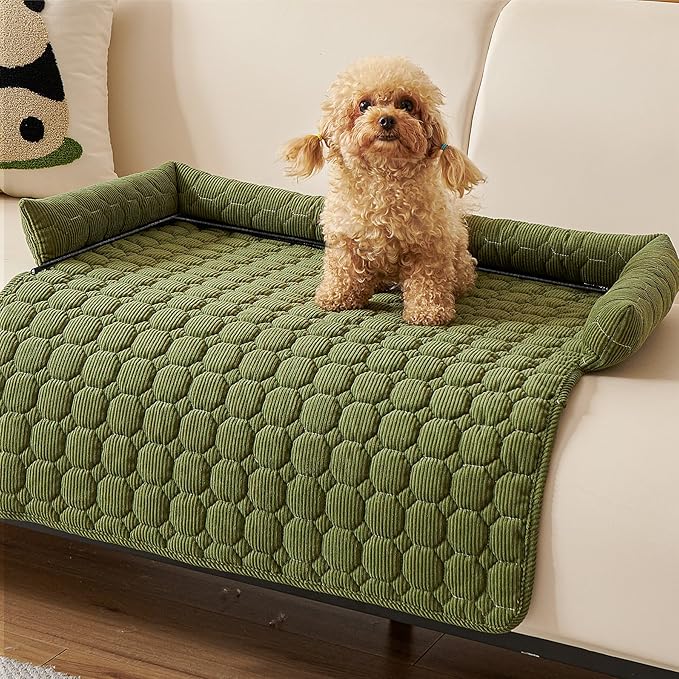 Dog Couch Bed Non Slip Dog Couch Cover Washable Non-Slip Pet Protector for Dogs & Cats, Soft Washable Dog Sofa Bed for Couch Sofa Chair & Bed