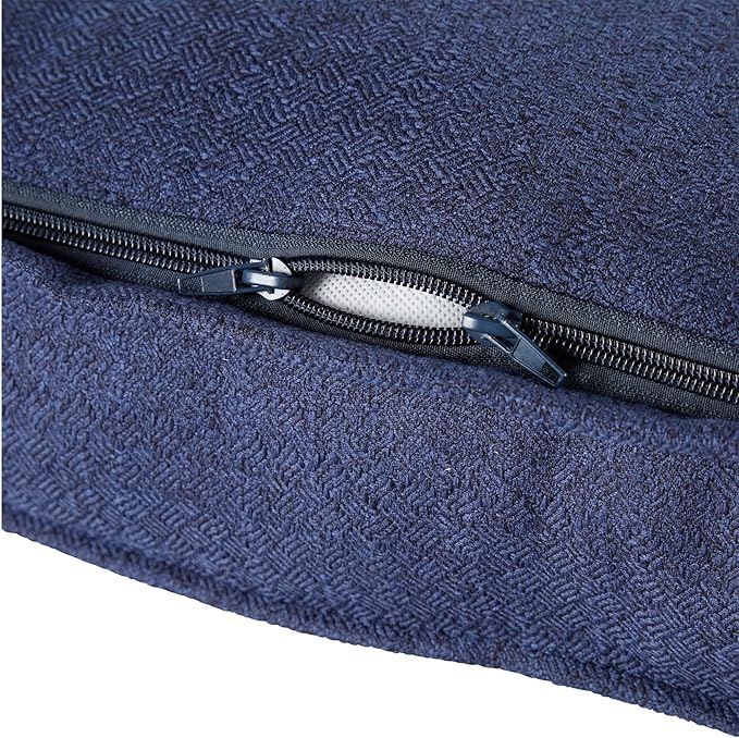 South Pine Porch Mila Square Tufted Pillow Style Dog Bed, Cobalt, Large (40" x 40")