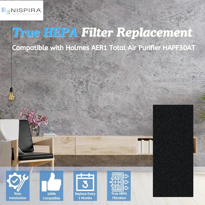 Nispira AER1 Filter Replacement Carbon Booster