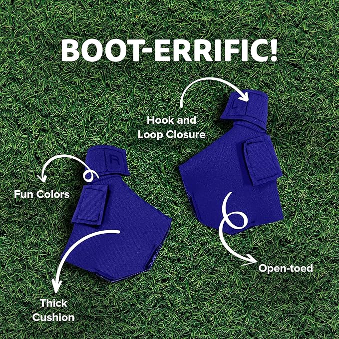 Duck Shoes for Injured Feet – Protective Neoprene Footwear for Ducks, Protective Shoes for Birds with Injured feet, Bumblefoot Relief - Small, 2.5’’ Max. Inside Width - Royal Blue